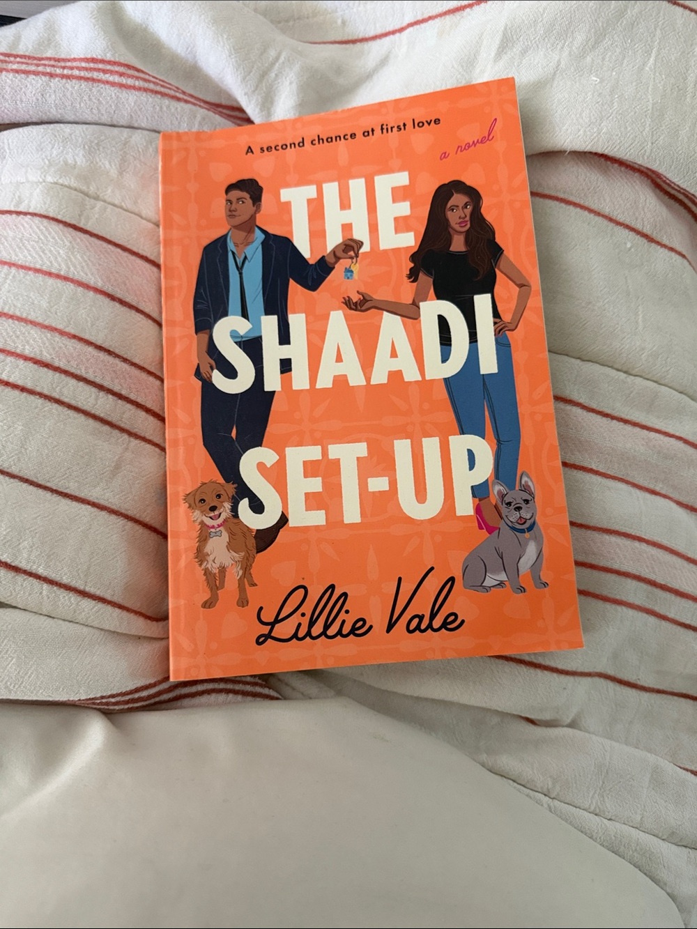 The Shaadi Set-Up by Lillie Vale - Orange Paperback